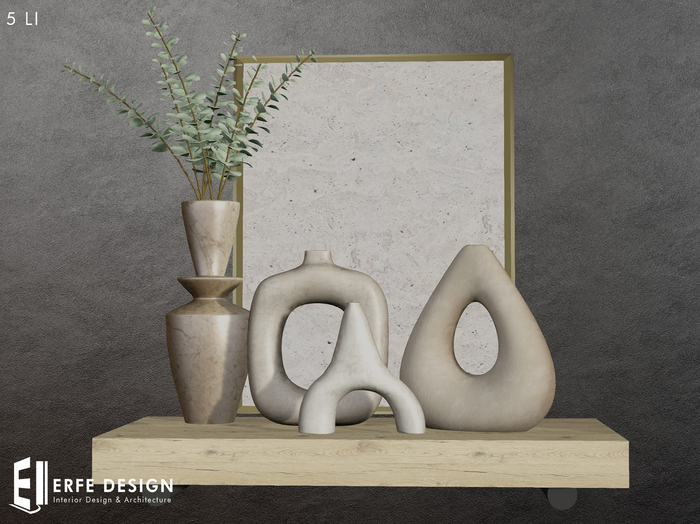 Ocaliptus Decorative set 6 Pcs 5 LI [Erfe Design] *