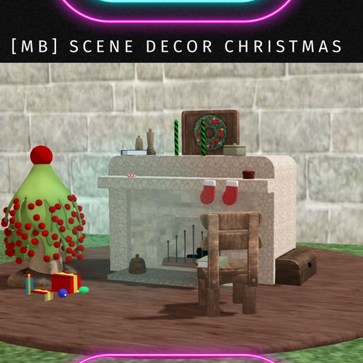 {MB} scene decor christmas