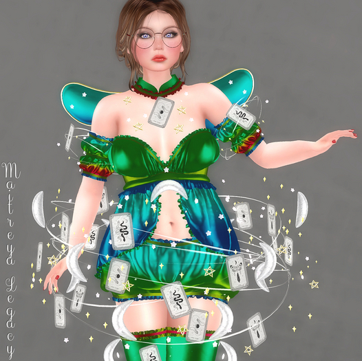 * Celestine * Green Outfit *