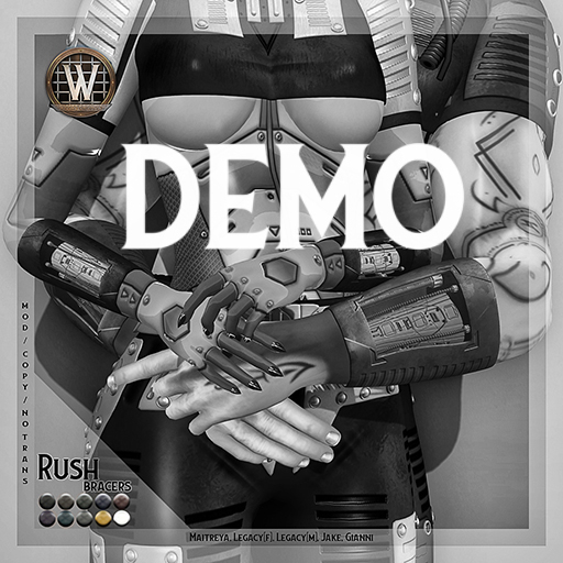 Wicca's Originals - Rush Bracers (ADD) DEMO
