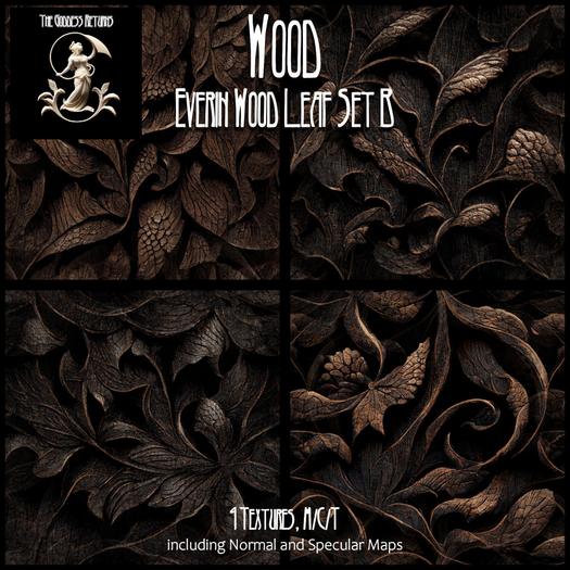 TGR Wood-Everin Wood Leaf Set B boxed