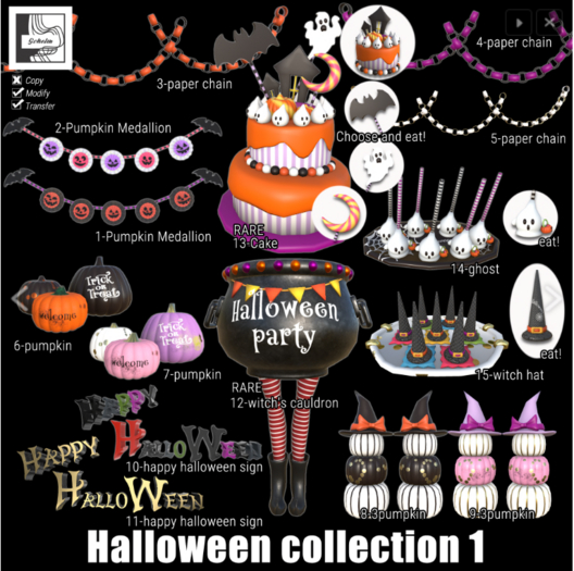 13. Schelm - Halloween collection 1 Cake - [BOX] RARE
