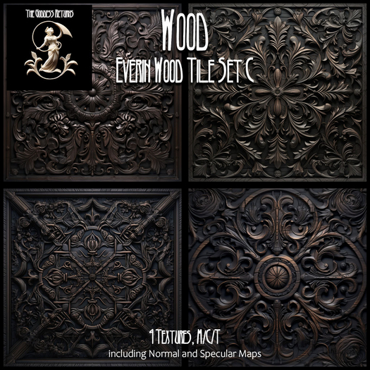 TGR Wood-Everin Wood Tile Set C boxed