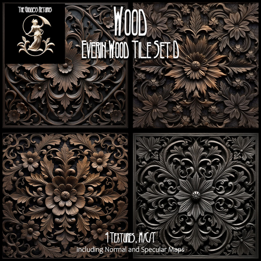 TGR Wood-Everin Wood Tile Set D boxed