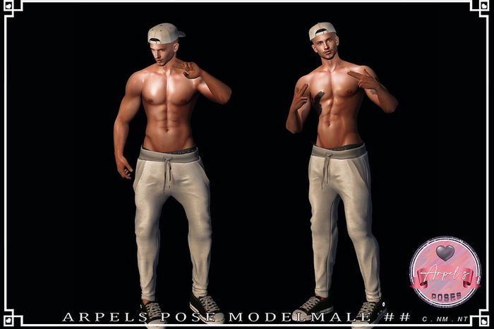 ARPELS POSE MODEL MALE ##