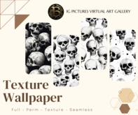 Big Pictures - Skull white