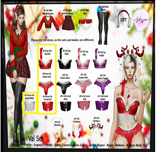 #9 Rare Val Panties Red [Belissima]