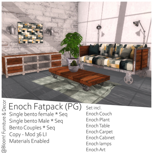 Bloom! - Enoch Fatpack (PG) (ADD)