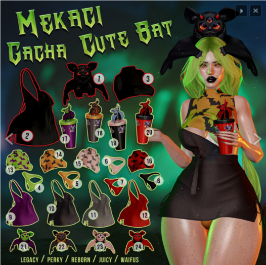 3. mekaci - [reborn] Cute Bat RARE