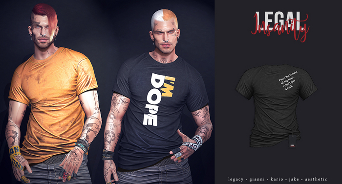 Legal Insanity - Dillon tshirt #8