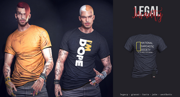 Legal Insanity - Dillon tshirt #20