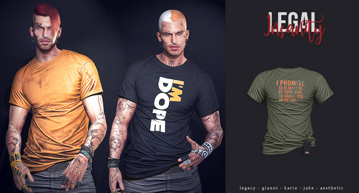 Legal Insanity - Dillon tshirt #26