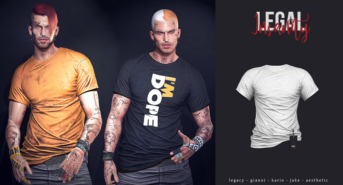 Legal Insanity - Dillon tshirt #36