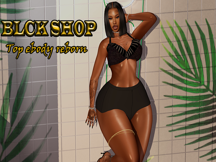 Second Life Marketplace - top black Ebody Reborn