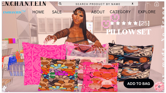 [ENCHANTEIN] PILLOW SET *UNPACK*