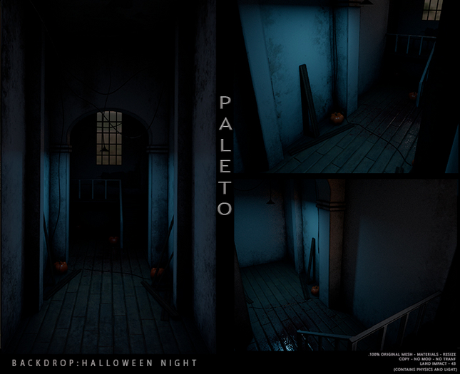 .PALETO.Backdrop:. Halloween Night