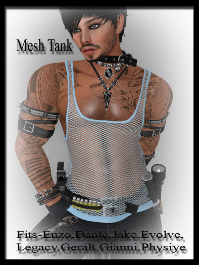 (MS)Tanktop-mesh-blue