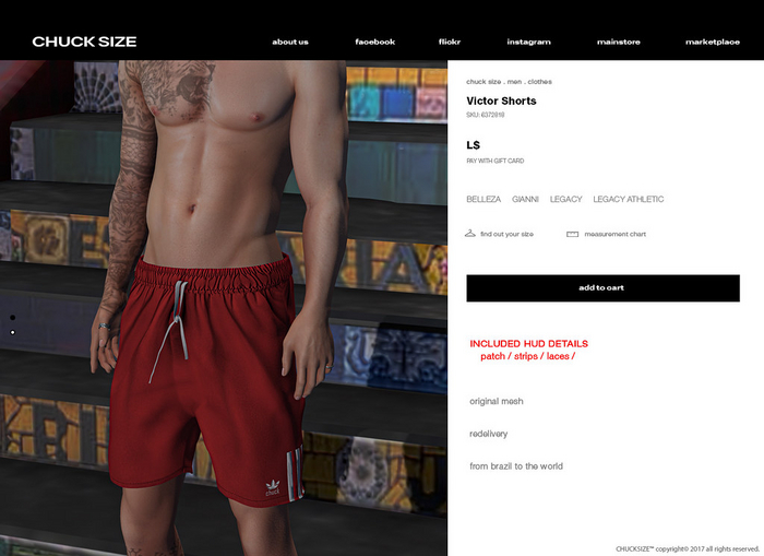 CHUCK'S VICTOR SHORTS PINK