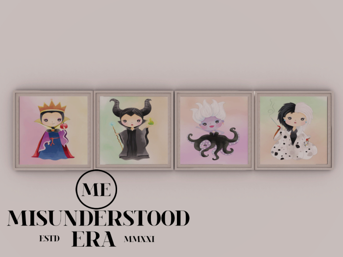 Evil Queens Exclusive Frames