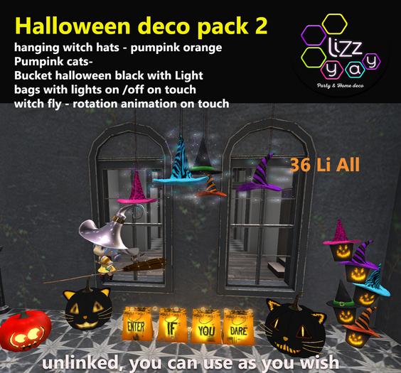 Halloween deco pack 2