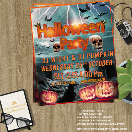 [GBGI]  Hallween Party Poster 