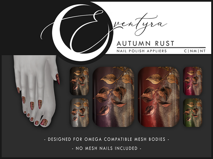 Eventyra - Omega Nail HUD - Autumn Rust