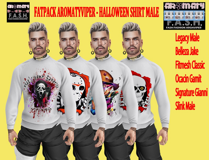 FATPACK AROMATYVIPER - HALLOWEEN SHIRT MALE - DEMO