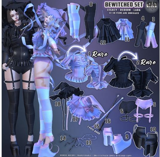 01.[Since1975]- Bewitched - Lara RARE 