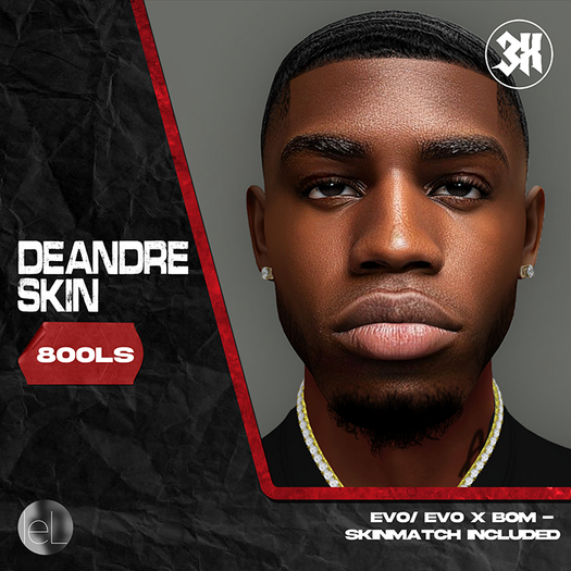 3x DeAndre Skin Fatpack