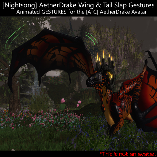 [NS] AetherDrake Wing & Tail Slaps