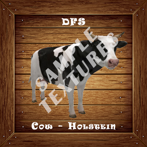 DFS Full Perm Textures  Cow  Holstein 