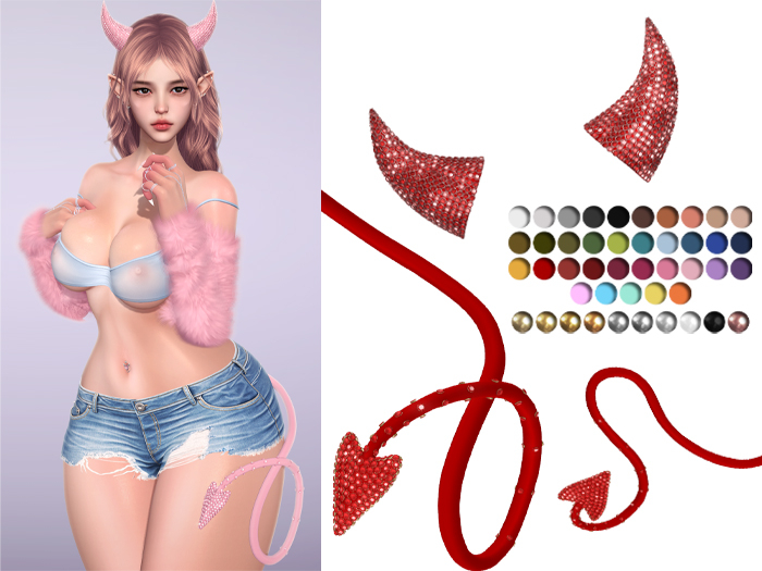 Mossu - Oakley Horns & Tail - DEMO