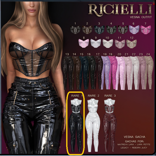 25. Ricielli - Vesna Outfit / Lara 1 RARE