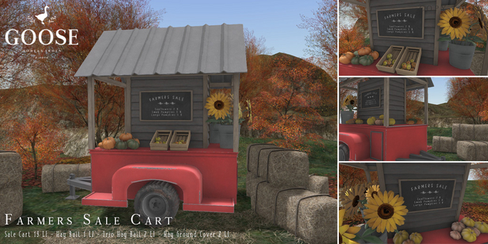 GOOSE - Farmers Sale Cart (add me)