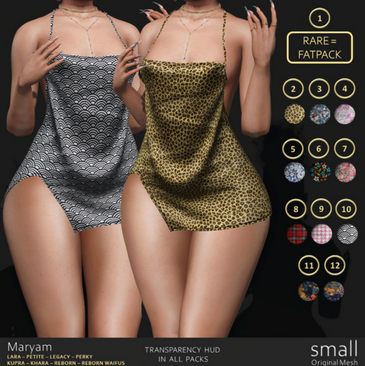 1.  small Maryam Petite Boxed FATPACK RARE