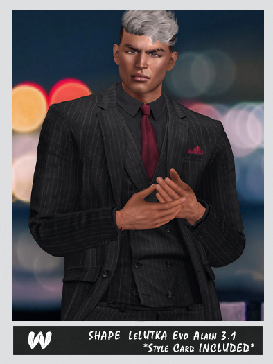 ::W::*7 Shape LEL.EVO  ALAIN  Head 3.1 ●STYLECARD/SHAPE●