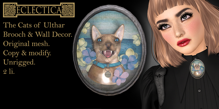 Eclectica 'A Cat of Ulthar'- Ginger