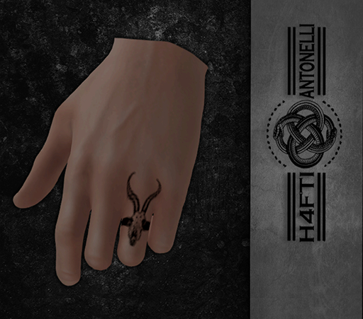 :: H4 // Skull Ring ::