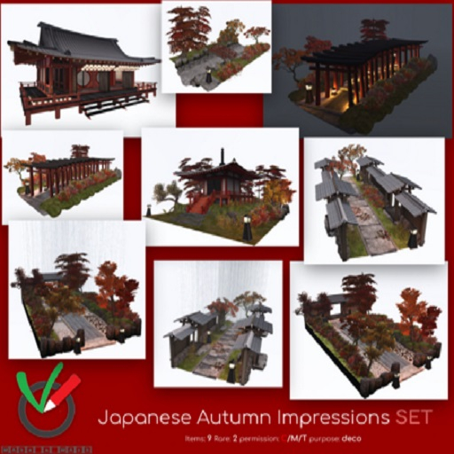 1. MAke a MArk - Autumn Impressions  - Tea house RARE