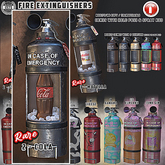 02. [Since1975] Fire Extinguisher - Cola RARE