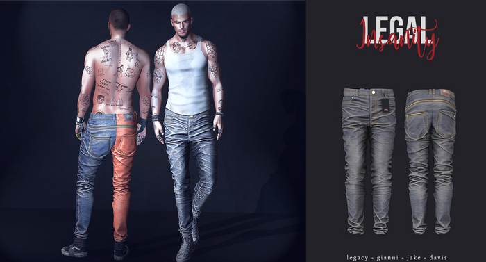 Legal Insanity - Ryker denims #42