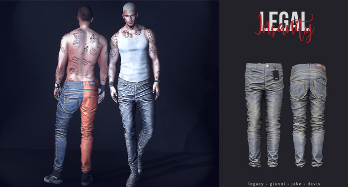 Legal Insanity - Ryker denims #49