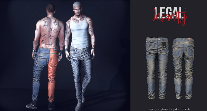 Legal Insanity - Ryker denims #51