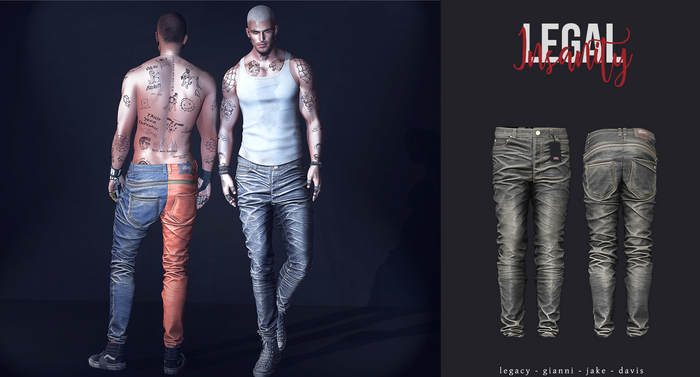 Legal Insanity - Ryker denims #58