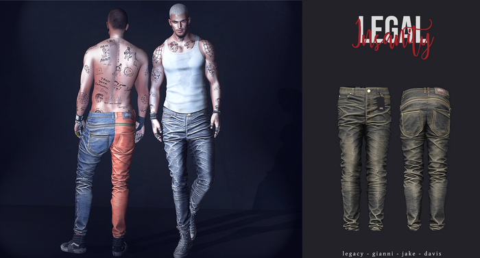 Legal Insanity - Ryker denims #59