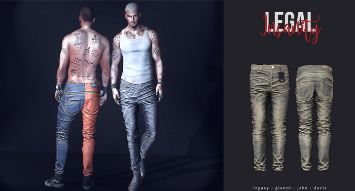 Legal Insanity - Ryker denims #60