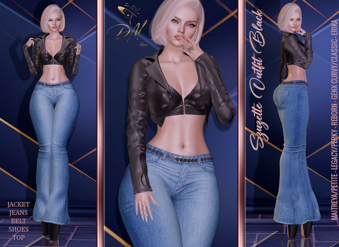 DM ~ Szuzette Outfit Black 3 Promo ♥
