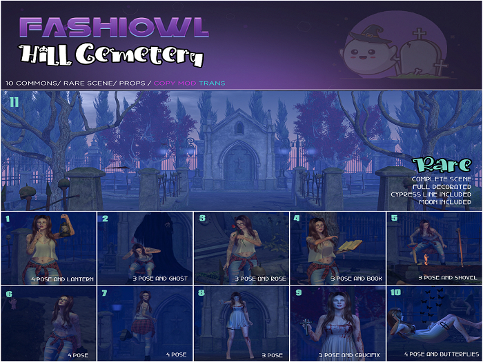 Fashiowl - Hill Cemetery - Complete Set