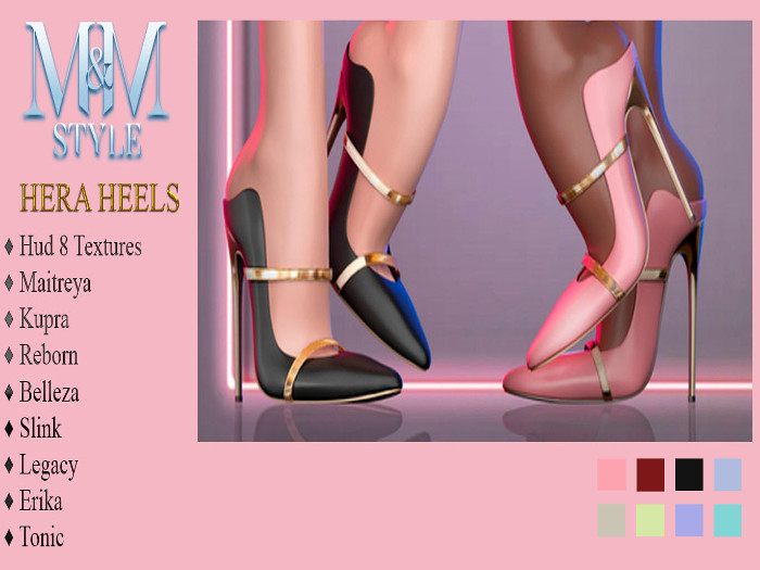 PROMO 70% - M&M STYLE-HERA HEELS-OCT23