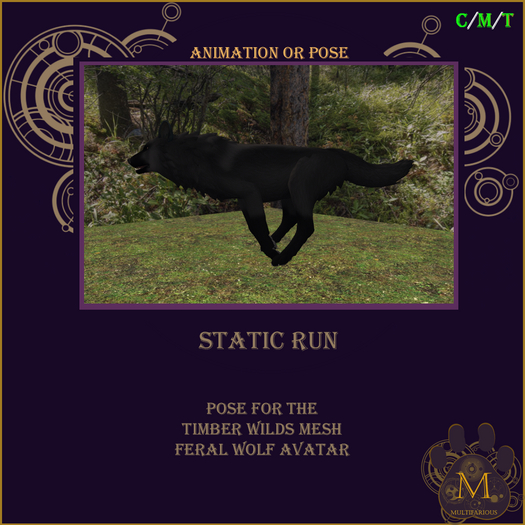 *M* static run pose twi wolf Unpacker